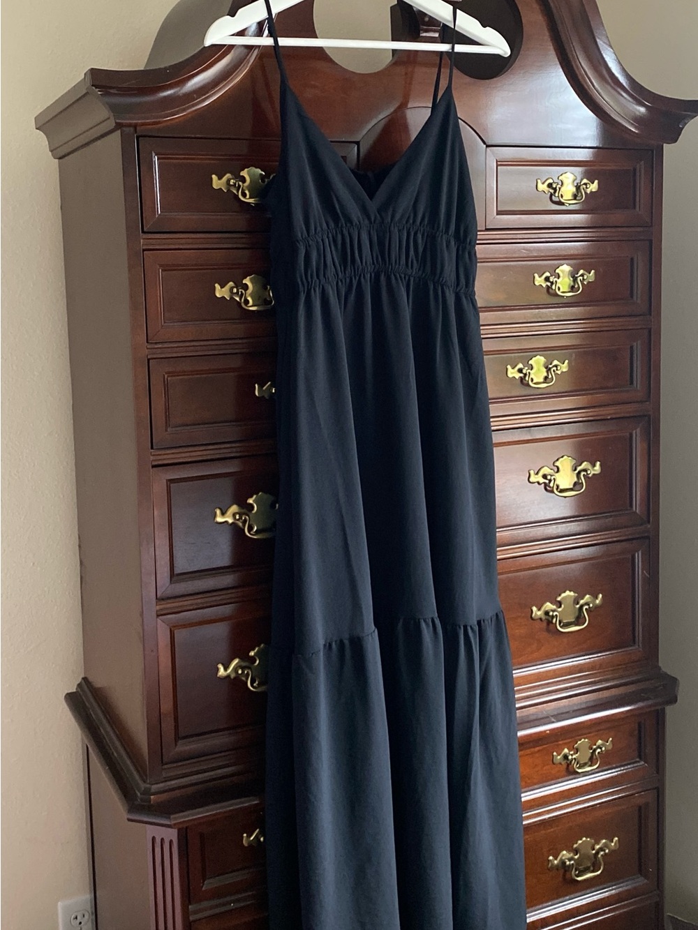 A new day black maxi dress size medium